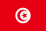 Tunesiens flag
